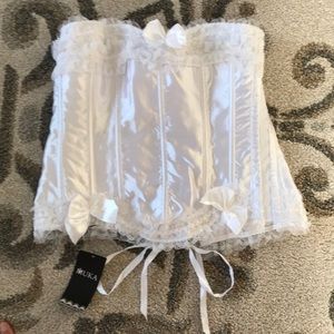 muka white corset size L